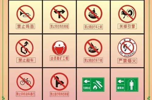 我们通常看到的标识标牌都有哪些？